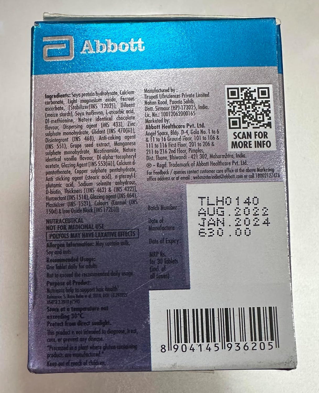 Follihair New Tablets (Tablets Count: 30)