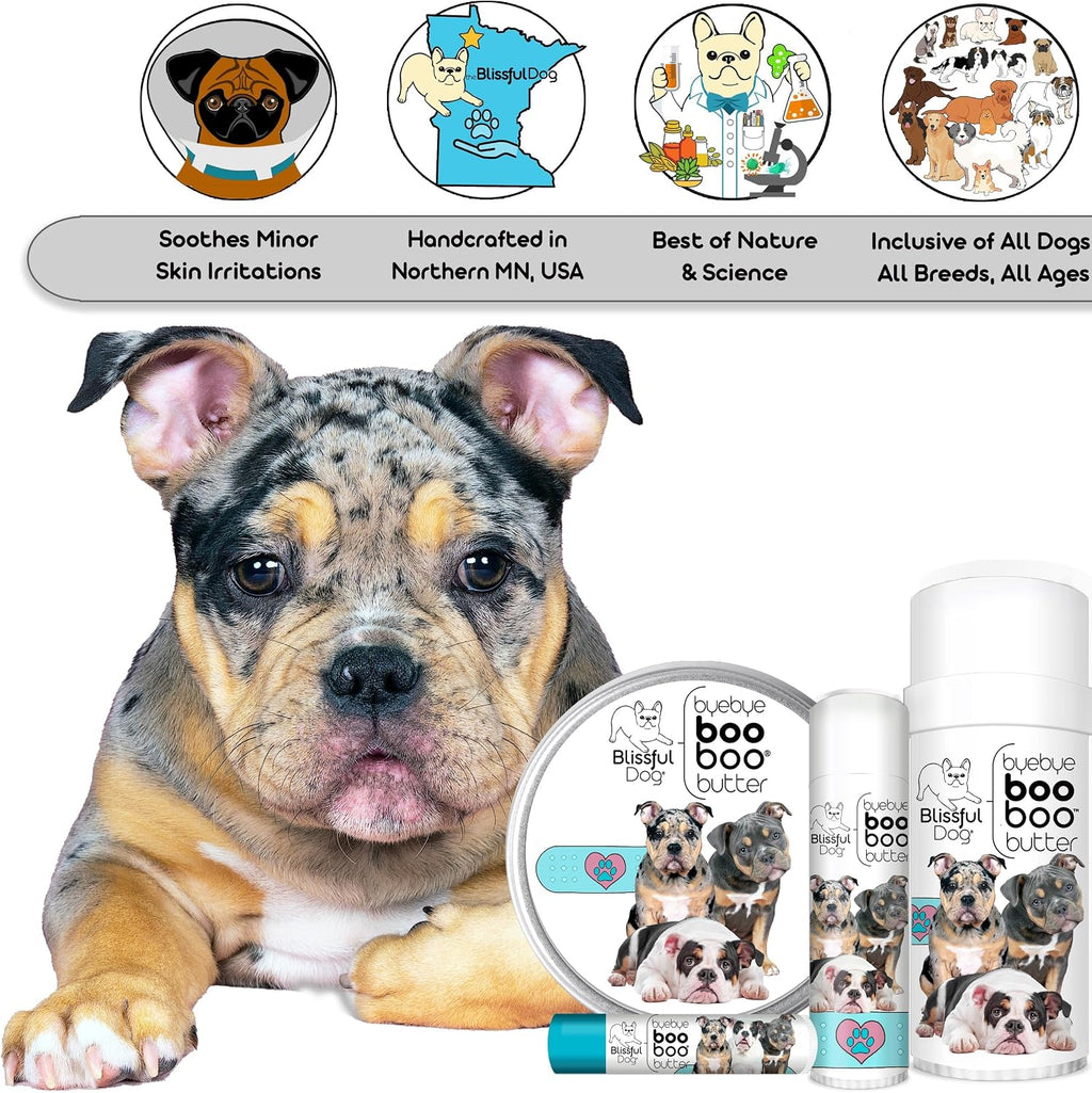 The Blissful Dog Lata de 1 oz Olde Englishe Bulldogge Mantequilla Booboo