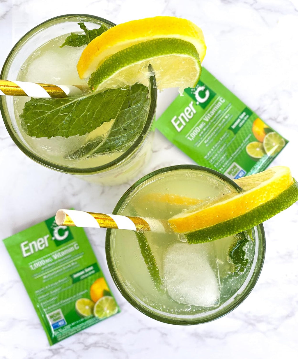 Ener-C Multivitamin Drink Mix Powder - Lemon-Lime Flavor, 30 Packets