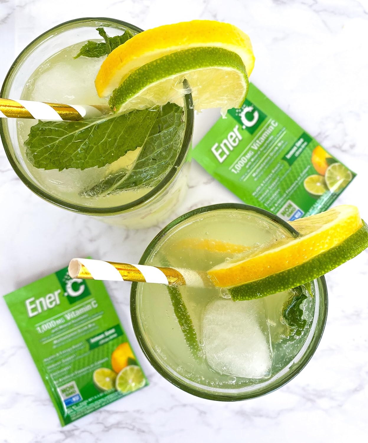 Ener-C Multivitamin Drink Mix Powder - Lemon-Lime Flavor, 30 Packets