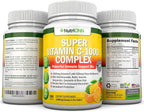 Super Vitamin C Complex - 1695mg - 180 Comprimidos - NutriONN