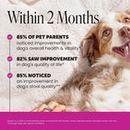 Suplemento Multivitamínico 10 en 1 para Perros con Glucosamina y Probióticos - Apoyo para Articulaciones y Cadera, Salud Digestiva, Inmunidad, Corazón y Piel - Vitaminas Diarias y Omega-3 (Sabor a Mantequilla de Maní, 90 unidades)