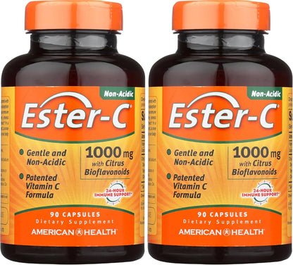 Ester-Vitamina C con Bioflavonoides Cítricos 1000 mg 90 Cápsulas – Image 8