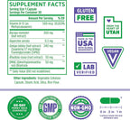 Zhou Neuro-Peak - Suplemento Cerebral con Ginkgo, Rhodiola y B12, 30 Cápsulas Vegetales