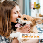 Aceite de Salmón para Perros y Gatos – Suplemento Omega 3 con EPA y DHA | 100% Aceite de Pescado Noruego | Sin Olor, Grado Humano | Apoyo para Piel, Pelaje y Articulaciones | 946 ml | Buddy’s Best