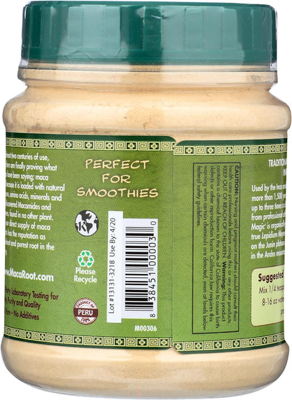 Maca Magic Maca Orgánica en Polvo - Mezcla – Maca roja: conocida por su perfil más suave, a menudo asociada con el – Image 2