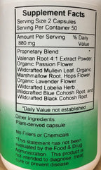 Christopher's Original Formulas Slumber Capsules - Ayuda Natural para el Sueño, 100 Cápsulas Vegetarianas