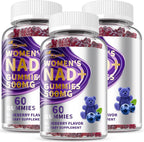 Wanish Liposomal NAD Líquido 500 mg para Mujeres - Nicotinamida, Vegano, Sin Azúcar, 60 ml
