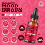 Barlean's Mood Booster Supplement, L-Theanine y Shilajit, Gotas Líquidas para Hombres y Mujeres, 1.5 oz