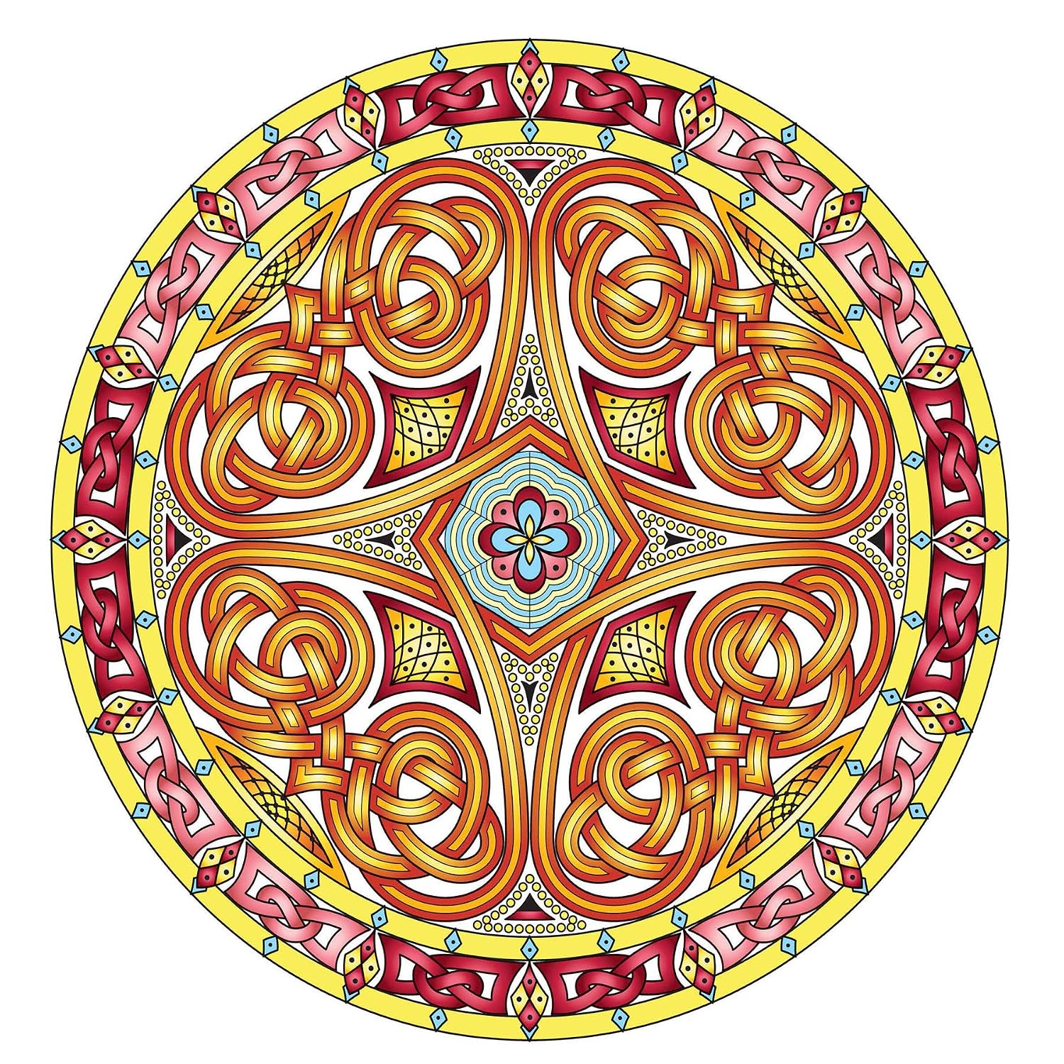 Creative Haven Mandalas Celtas: Libro de Colorear para Adultos