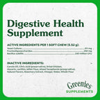 Greenies Suplementos Salud Digestiva con Probióticos para Perros - Masticables Suaves Sabor a Pollo, 40 unidades