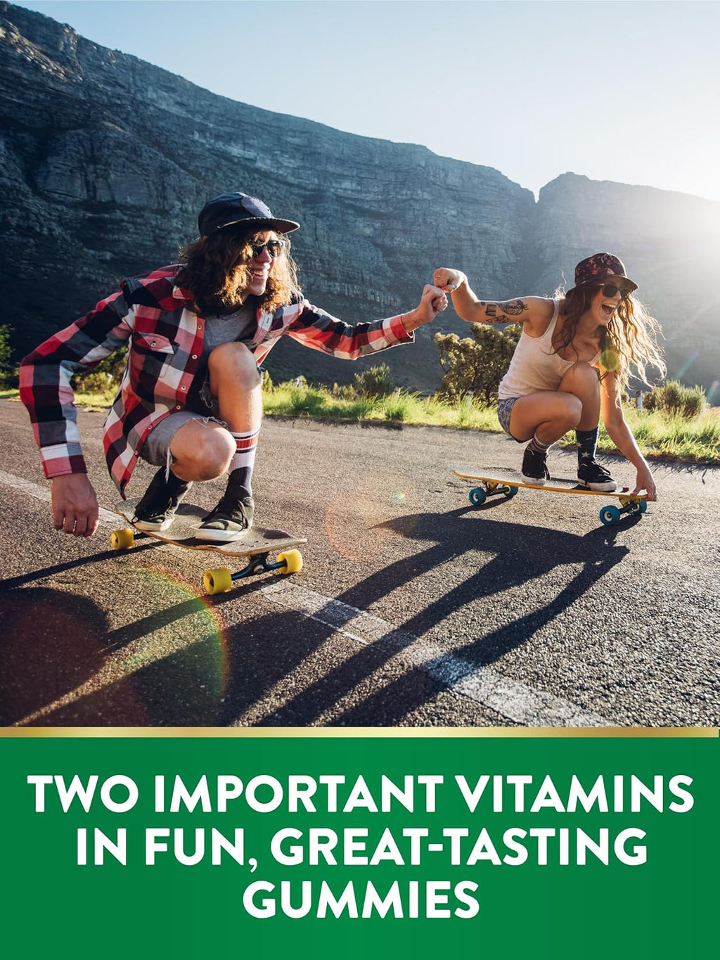 Nature's Truth Gominolas de Vitamina D3 + K2, 50 unidades, sabor Melocotón Mango, Vegetarianas, No GMO y Sin Gluten