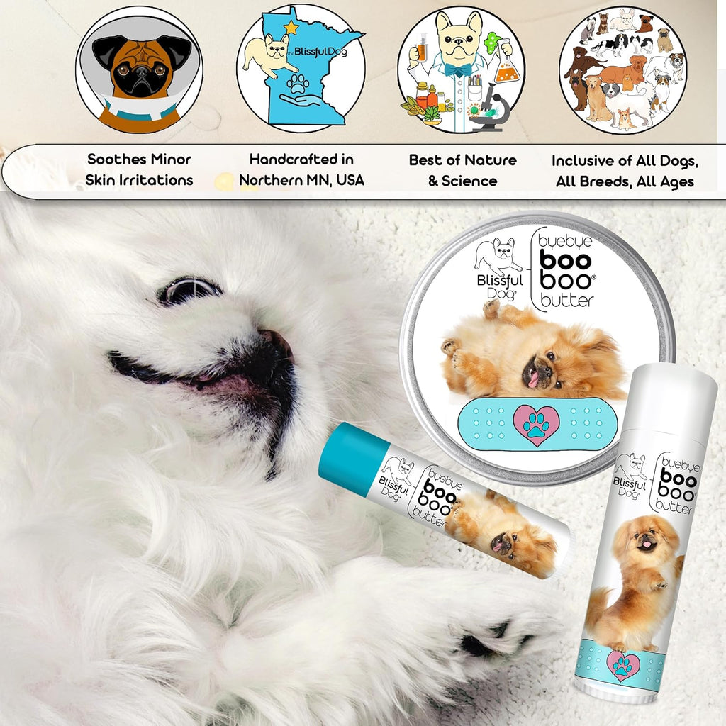The Blissful Dog 4 oz TIN Pekingese Booboo Butter