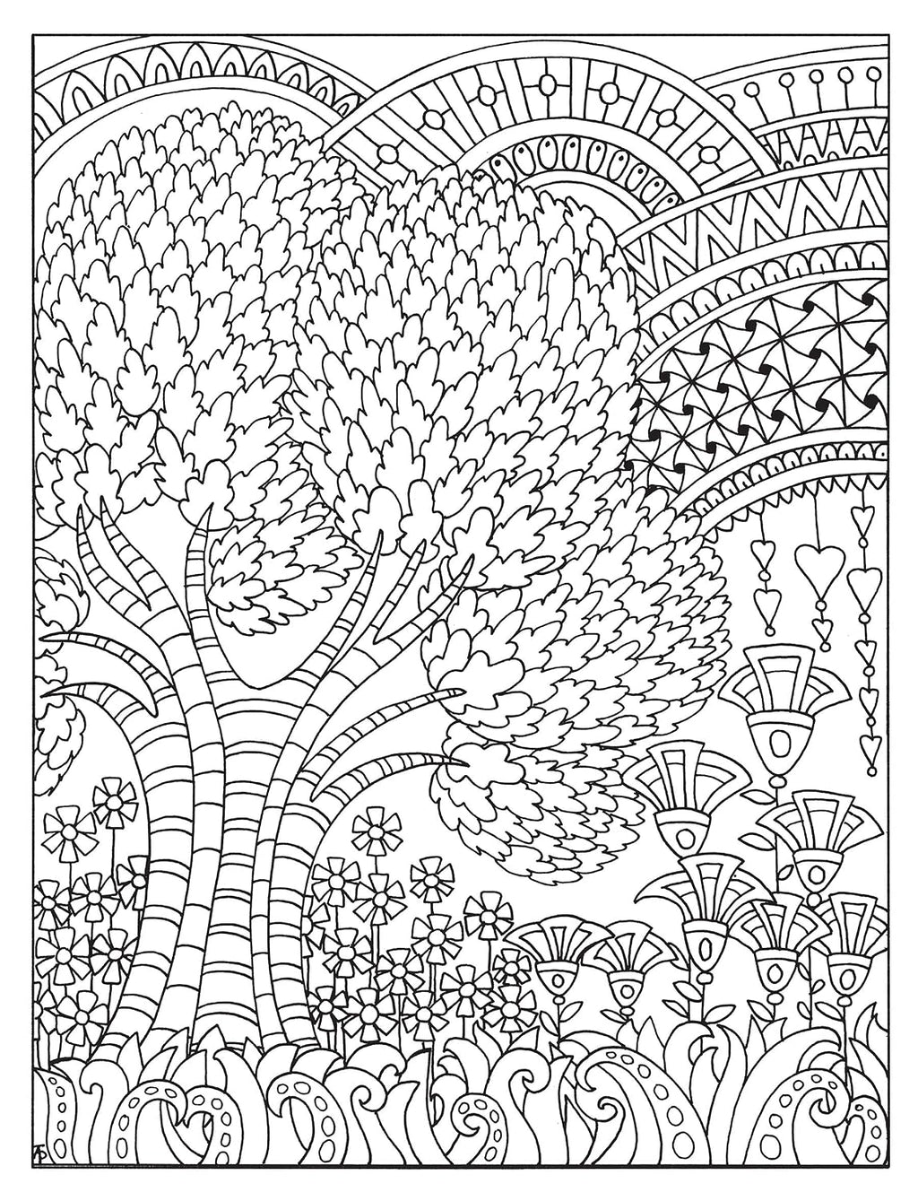Creative Haven: Bosque Enmarañado - Libro para colorear (Libros para colorear para adultos: Naturaleza)