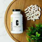 NutraBio Vitamina C con Rosa Mosqueta - 1000 mg por Cápsula, 120 Cápsulas