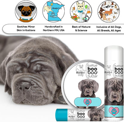 The Blissful Dog 2 oz TIN Neapolitan Mastiff Booboo Butter – Image 5