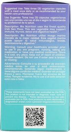 Bio Nutrition Irish Sea Moss, Sin Gluten, 90 Cápsulas Veganas