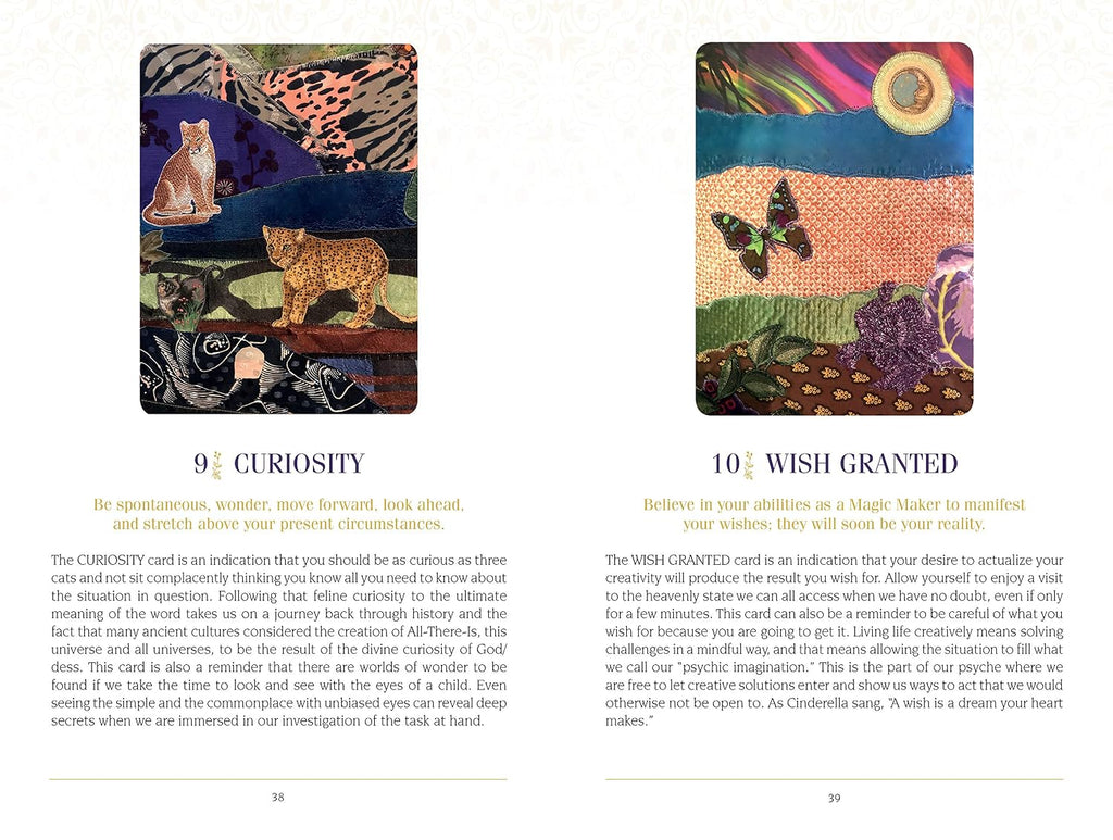 El Oráculo de la Creatividad: Visiones de Encanto - Kit de Oráculo con 80 Cartas y Libro Guía