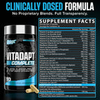 Nutrex Research Vitadapt Complete Sports Multivitamin for Men, 90 Cápsulas
