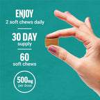 Force Factor Superior Sea Moss - Musgo Marino Irlandés - 60 Pastillas Blandas - Sabor Caramelo Salado