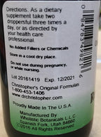 Christopher's Original Formulas Fórmula Reproductiva Femenina 60 ml Líquido