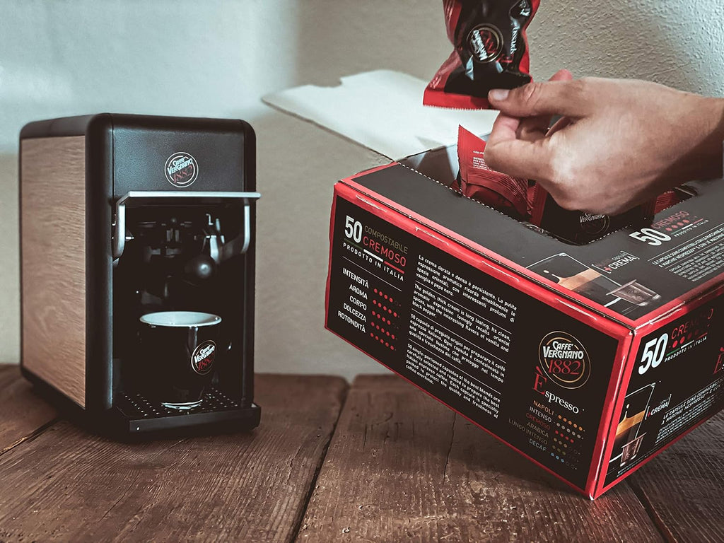 Caffe Vergnano Cremoso Cápsulas Compatibles Nespresso OriginalLine - 50 Cápsulas
