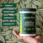 Greens First El Polvo Verde Original - Menta, 30 Porciones