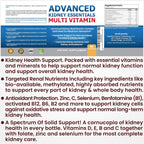 Advanced Kidney Essentials Multivitamin – 30 Cápsulas