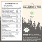 Mountain Peak Nutritionals Ultra High Multivitamin (180 Cápsulas Vegetales)