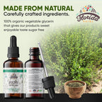 Tintura de Buchu Orgánica - Extracto de Agathosma Betulina en Glicerina Vegetal - 60 ml (2 oz)