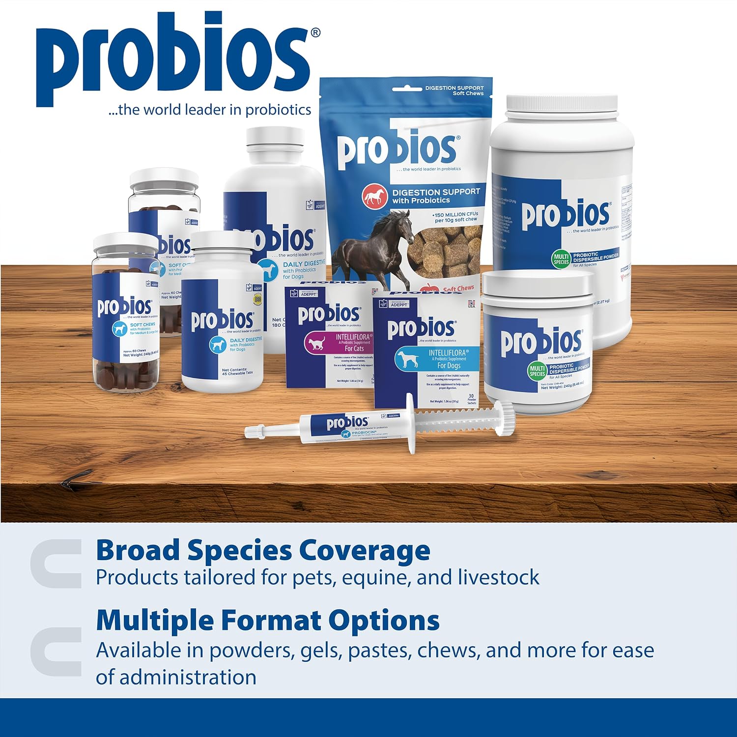 Probios Soft Chews Probióticos para Perros - Salud Digestiva e Inmune - 120 Masticables