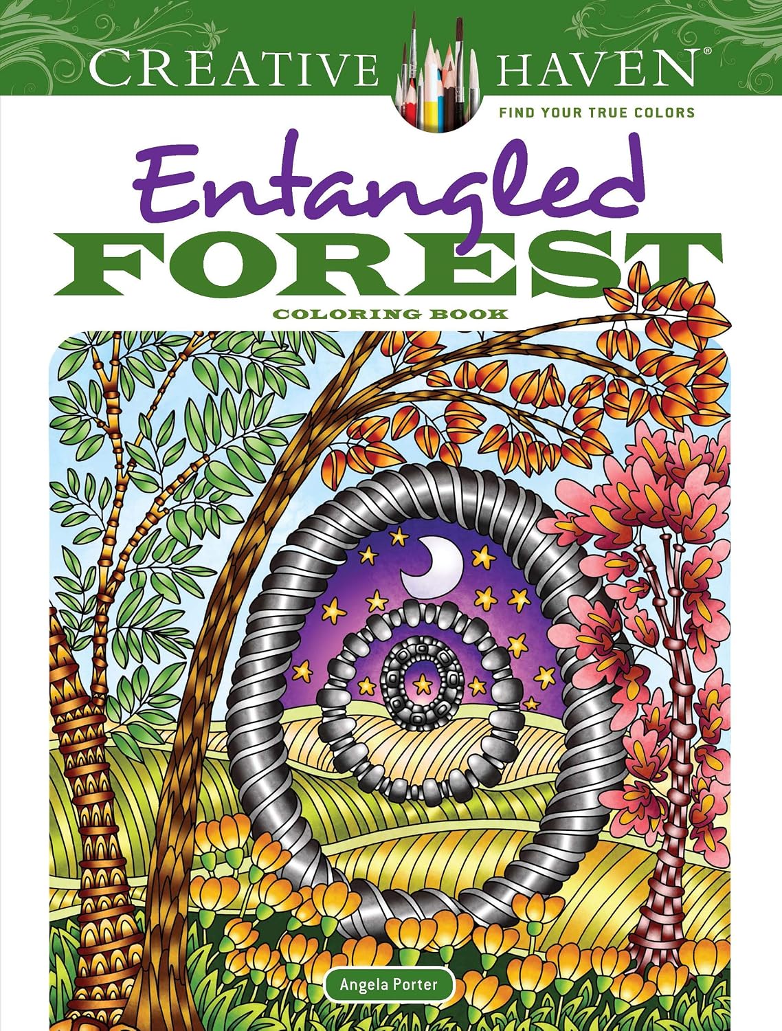 Creative Haven: Bosque Enmarañado - Libro para colorear (Libros para colorear para adultos: Naturaleza)