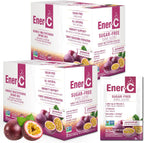 Ener-C Sugar Free Multivitamin Drink Mix - Sabor Maracuyá, 60 Sobres | Mezcla de Vitaminas y Electrolitos sin Azúcar