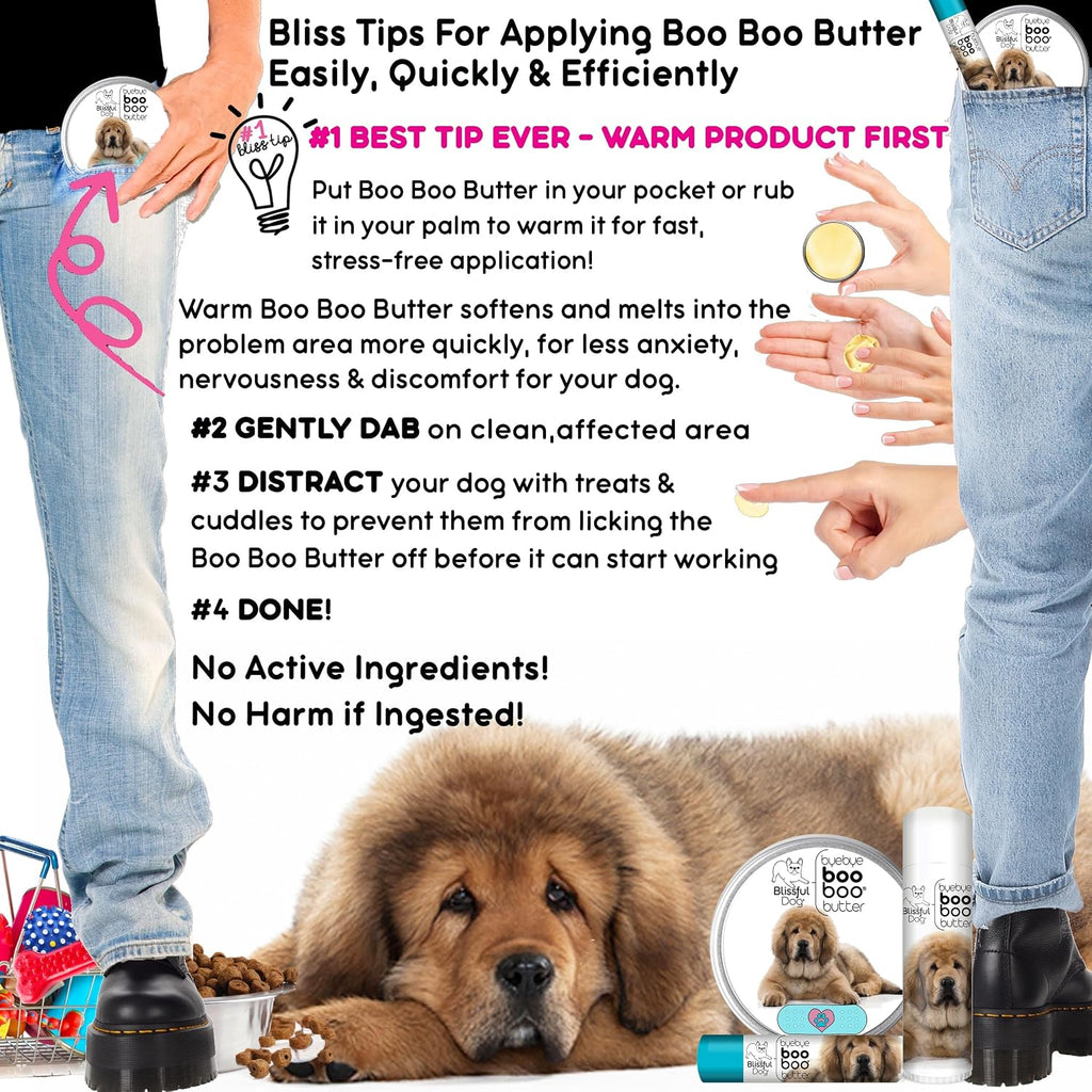 The Blissful Dog Tibetan Mastiff Boo Boo Butter, 16 oz