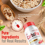 5 Pack - Carbofix Pills, 60 Comprimidos por Frasco para 30 Días