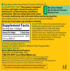 Nature Made Vitamina D3 5000 UI (125 mcg) Softgels, 180 unidades