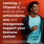 Emergen-C Zero Sugar Vitamina C 1000 mg - Sabor Frambuesa Limón - 36 Sobres