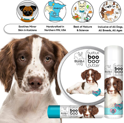 The Blissful Dog Springer Boo Butter - – Aceite de almendra: Suaviza y revitaliza. – Image 5