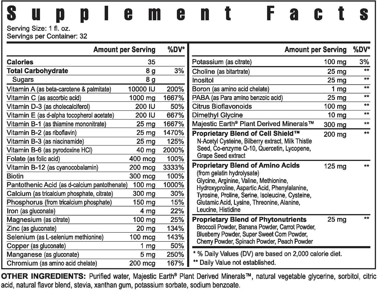 Youngevity Ultra Body Toddy - 100+ – Vitaminas y minerales : Incluye un amplio espectro de vitaminas y minerales – Image 1