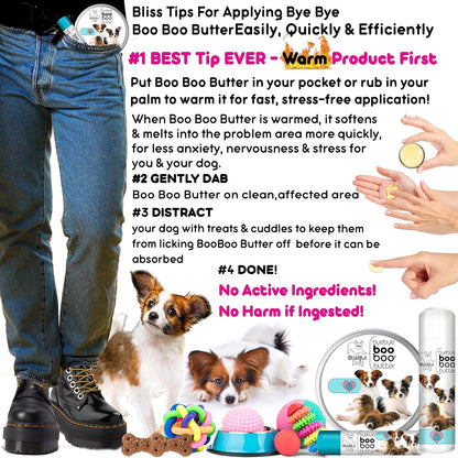The Blissful Dog Papillon Boo Boo Butter, – Aceite de coco: Con propiedades antibacterianas naturales. – Image 6