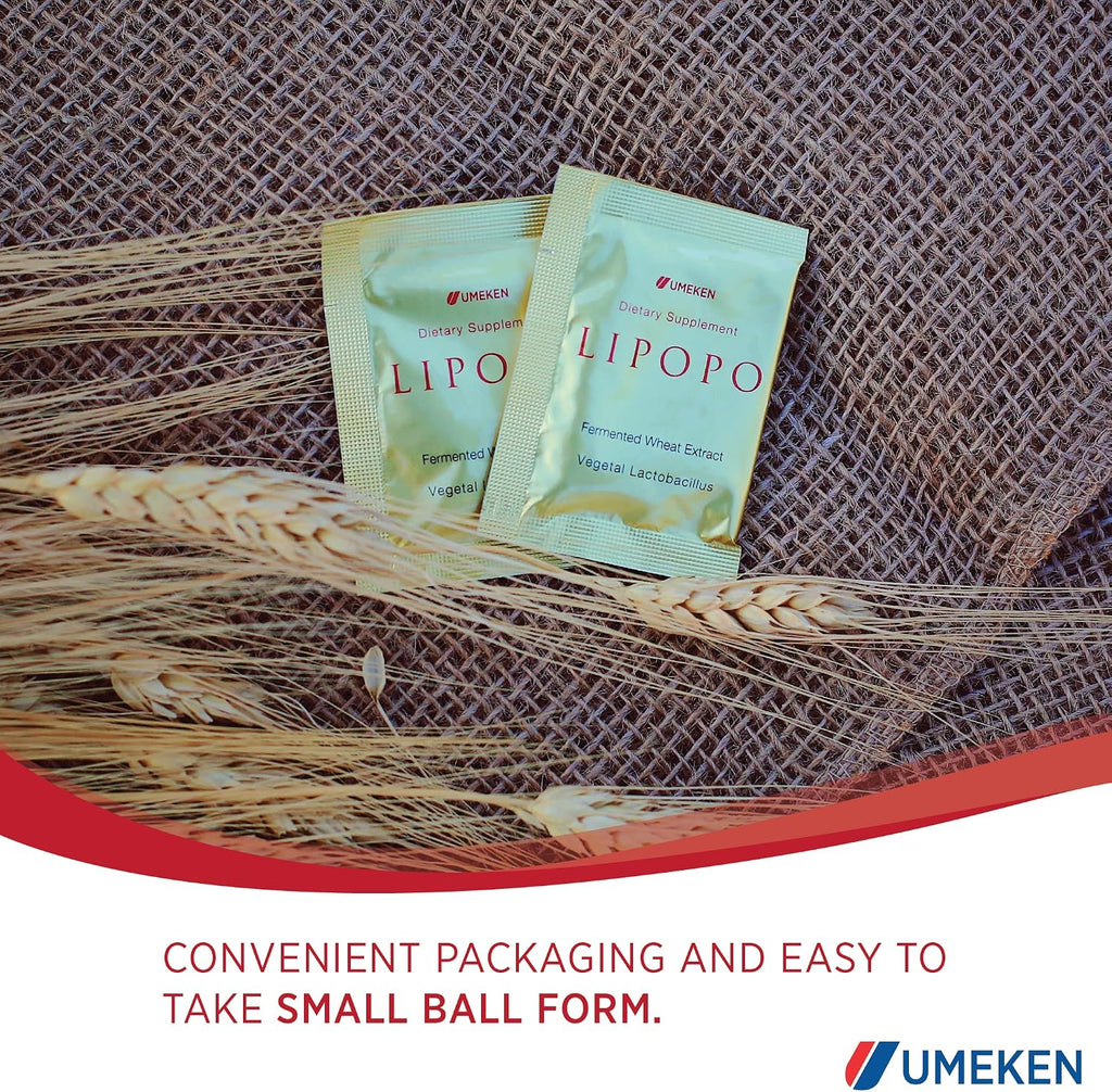 Umeken Lipopo - Lipopolisacárido, Betaglucano, Bacterias Lácticas y Vitamina C (30 sobres)