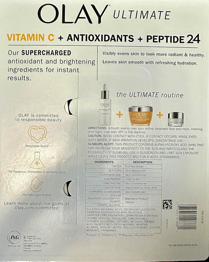 Olay Ultimate Vitamin C + Antioxidants + – Antioxidantes: Refuerzan la defensa natural de la piel frente al estrés – Image 2