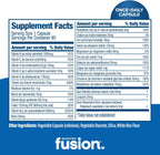 Bariatric Fusion Multivitamínico Diario para Hombres con Hierro - 90 Cápsulas (3 Meses)