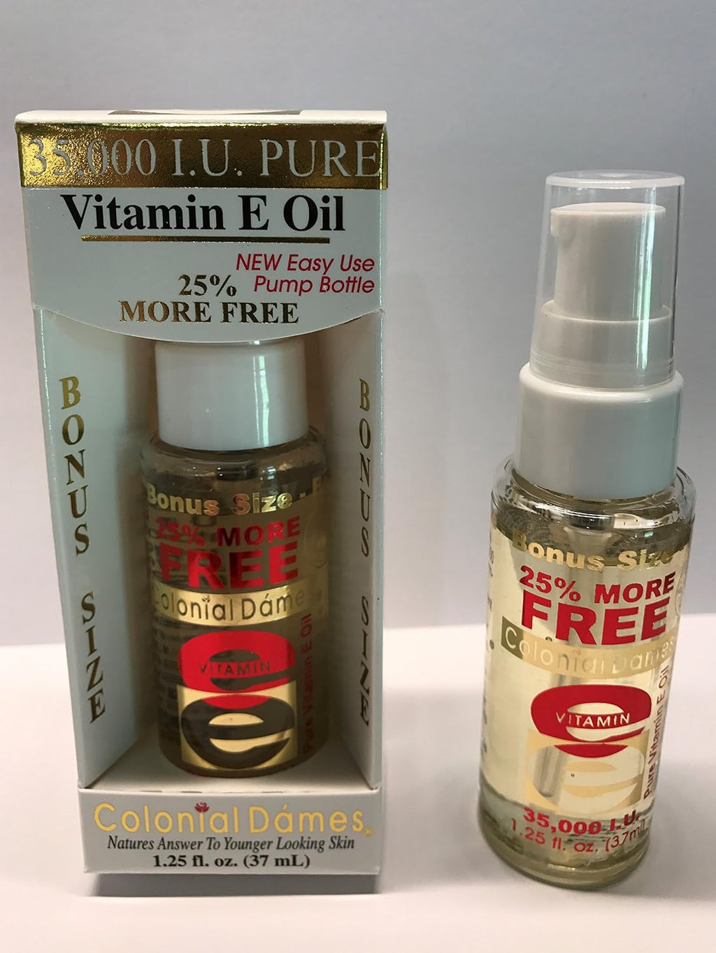 Colonial Dames Pure Vitamin E Oil 35,000 UI - 1.25 fl oz