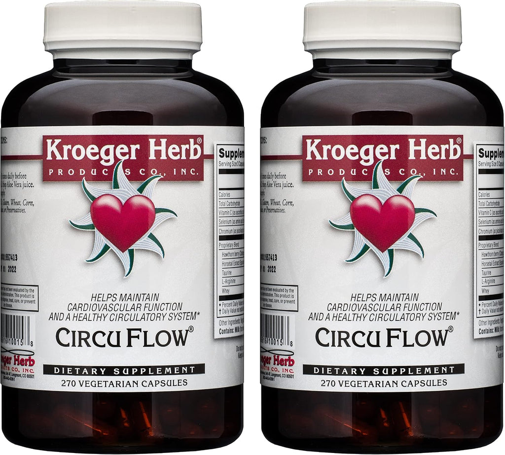 Kroeger Herb Circuflow Cápsulas (Pack de 2)