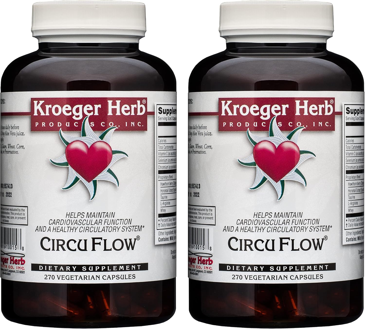 Kroeger Herb Circuflow Cápsulas (Pack de 2)