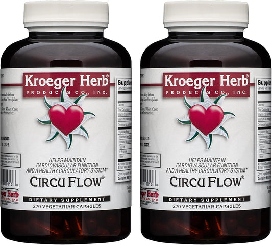 Kroeger Herb Circuflow Cápsulas (Pack de 2)