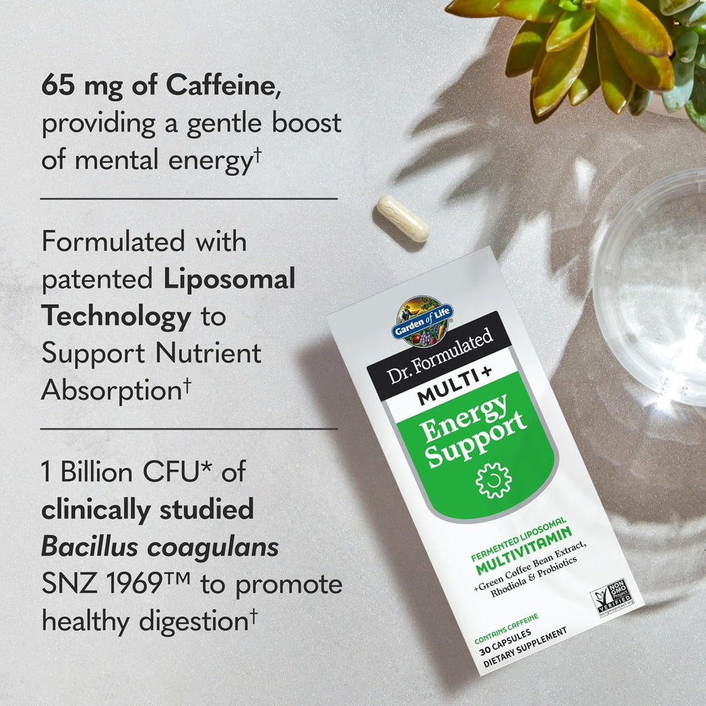 Garden of Life Multivitamínico Liposomal Energy - 30 Cápsulas