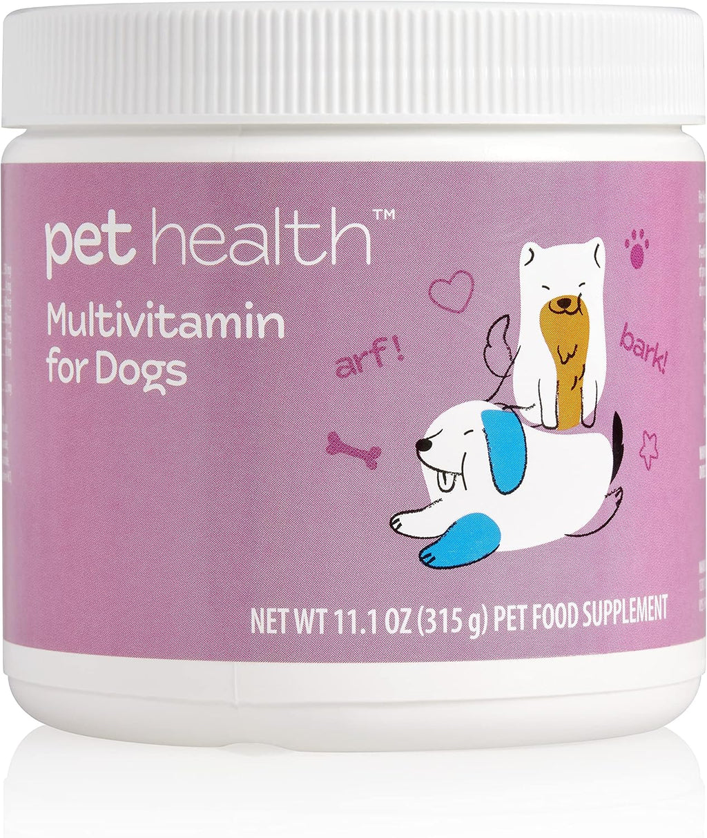 Multivitamínico para Perros – Vitaminas y Minerales Diarios – Sabor a Ternera en Polvo – Aprox. 90 Dosis