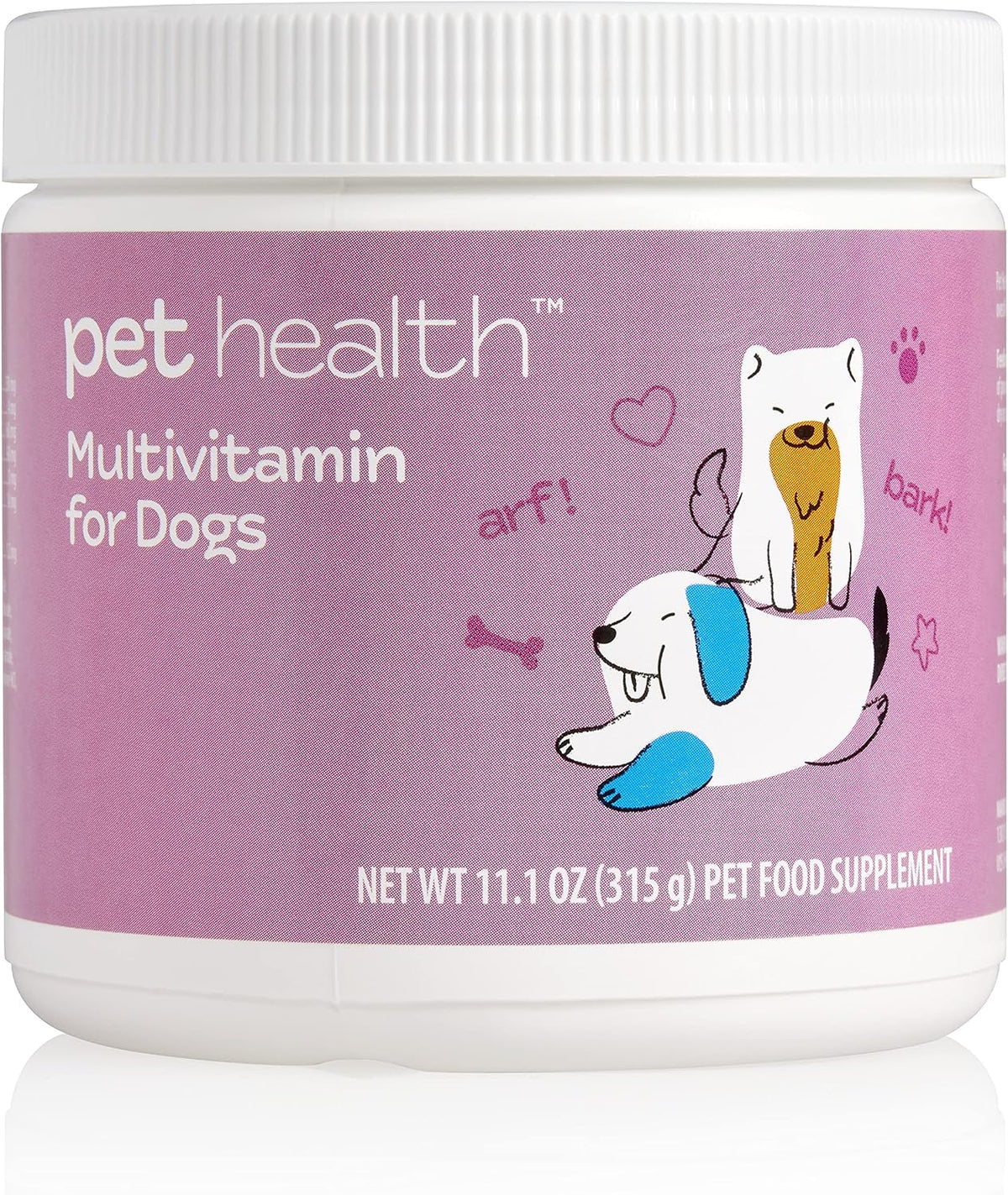 Multivitamínico para Perros – Vitaminas y Minerales Diarios – Sabor a Ternera en Polvo – Aprox. 90 Dosis – Image 1